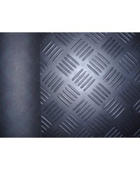 CHECKER PLATE RUBBER GYM FLOORING A