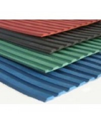 FLAT RIB Non Slip Matting Black D