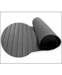 Rubber Gym Flooring Broad Ribbed Rolls