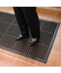 Rubber Mat With Drainage Holes
