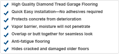 Diamond Tread PVC Rubber Flooring