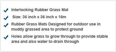 Interlocking Grass Mat